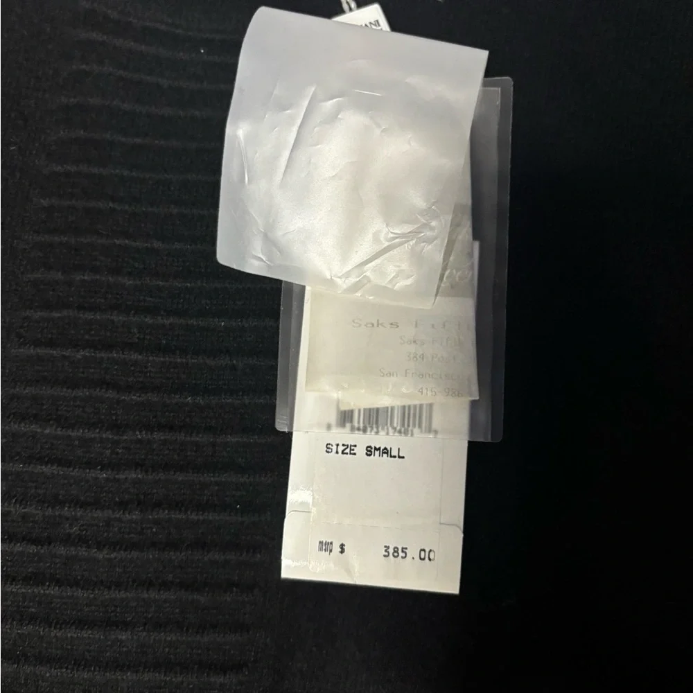 Armani collezioni men’s black sweater shirt - Picture 6 of 6